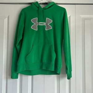Green Under Armer Sweat Shirt